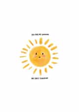 You are my sunshine anniversary card created by DigitalByHarry