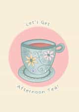 Afternoon Tea Vintage Card created by Emily Underworld