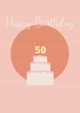 50th Birthday Card created by Made by Milly