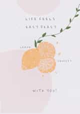 Easy peasy lemon squeezy love card created by Molly Lavinia Hutchings