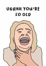 Trisha Paytas ughhh you're so old card created by Malud