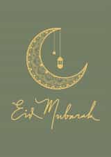 Eid Mubarak greetings card created by thelittleone