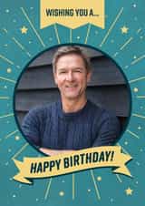 Personalised Birthday Photo Card created by Evie Garnett Designs - Birthday Card – Photo Upload Personalised Design