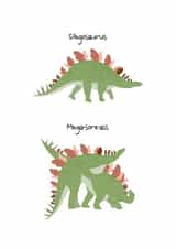 Rude Dinosaur Card 1000 created by Rachel Frost