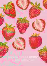 Berry Happy Birthday created by Zoe Chapman Design