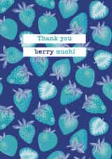 Thank You Berry Much created by Zoe Chapman Design