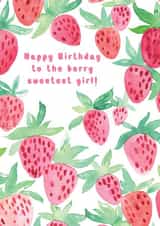 Berry Sweetest Birthday Girl created by Liz Conley