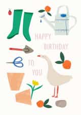 Sweet Gardeners Birthday Card created by Caryssa Jason