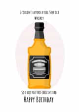 Whiskey Lovers 50th created by Hare and Bear Design