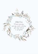 Ohana Family Card created by Molly Lavinia Hutchings