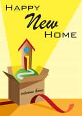 Happy new Home box card created by bybeka