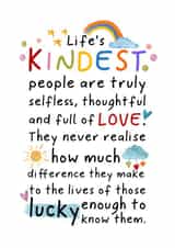 Kind People created by And You Can Quote Me