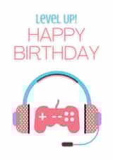 Gamer Girl Birthday Card created by Designs By Andy