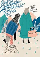 Gluten Free Greetings Card created by Abigail Burch