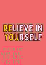 Believe In Yourself Card created by Meg's Creative Outlet