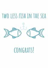 Two less fish in the sea created by Sand and Seagull