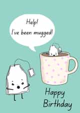 Tea pun birthday card created by SimplyJen