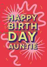 Happy Birthday Auntie created by SANAN