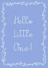 Floral New Baby Card created by Sarah Stephenson