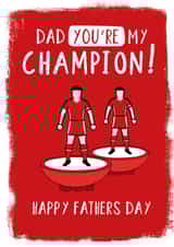 Liverpool Father's Day Card created by High Five Prints Co