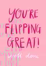 Flipping Great Card created by ems le tocq