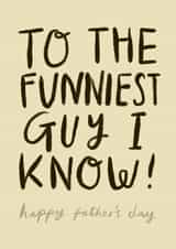 Father’s Day Funny Guy Card  created by ems le tocq