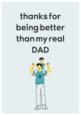father's day gift card 1001 created by IcyCard