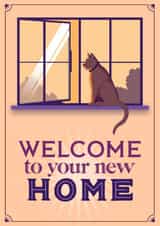New Home Card created by olliebrownillustration