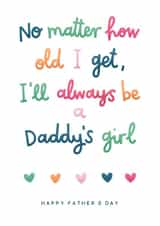 Daddy's Girl Father's Day Card created by Kimberley Rose Studio