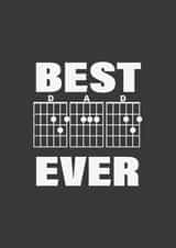 Guitar Music Lover / Quirky Father's Day Card created by Occasional Occasions