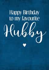 Funny Birthday Card for your one and only Husband created by Louise Potton Designs