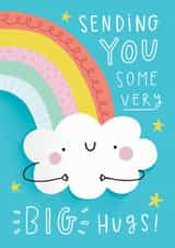 Sending you some very big hugs created by Jess Moorhouse