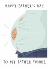 Father Figure Father's Day Card created by Cheeky Peeky