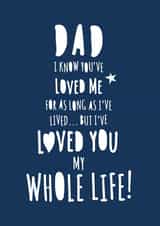 Cute Father's Day card created by Cloud Cuckoo Design