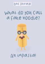 Dad Joke Father’s Day - Impasta created by Pink Sky Studios