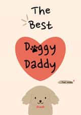 Dog daddy card created by Kaytealogy 