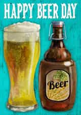 Happy Beer Day created by CardandFast