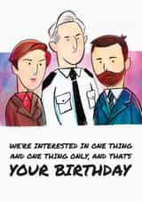 AC-12 Hastings - One Thing Only Birthday card created by Christina Connelly