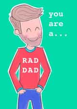 Rad Dad Father’s Day  created by Charlotte Eldred
