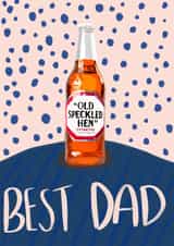 Best Dad Fathers day card created by Alice Clarke