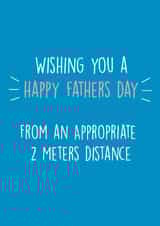 Fathers Day Social Distance Card created by Nuu Cards