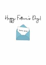 Love You Father's Day Message created by Ruby Wren Designs