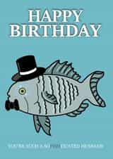 Sophisticated Husband Birthday Card created by @Cupsie's Creations