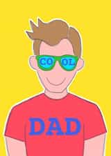 Father’s Day cool dad created by Charlotte Eldred
