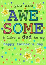 Alternative Father’s Day, like a dad to me created by Charlotte Eldred