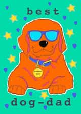 Father’s Day, best dog dad created by Charlotte Eldred