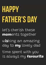 Happy father's day where mom is your favourite parent created by RedNosedBadger