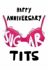 Happy Anniversary sugar tits!  created by Rebecca Enos 