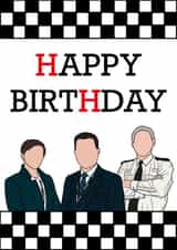 Line Of Duty Happy Birthday created by Eve Designs