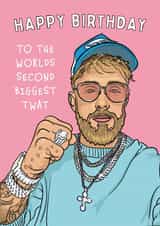 Jake Paul Birthday card created by Mr Muir